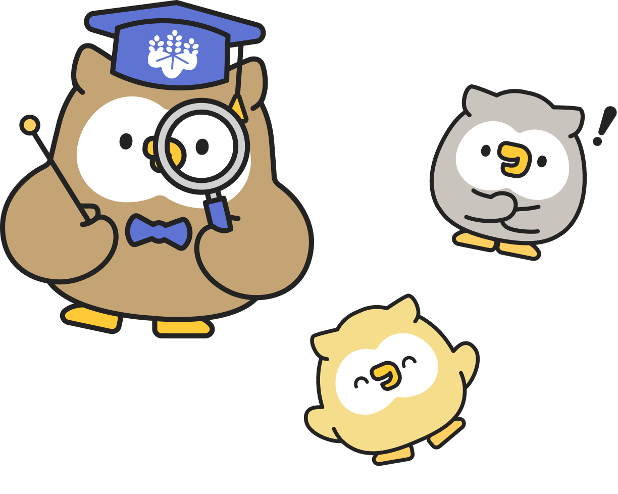 ふくろうのイラスト