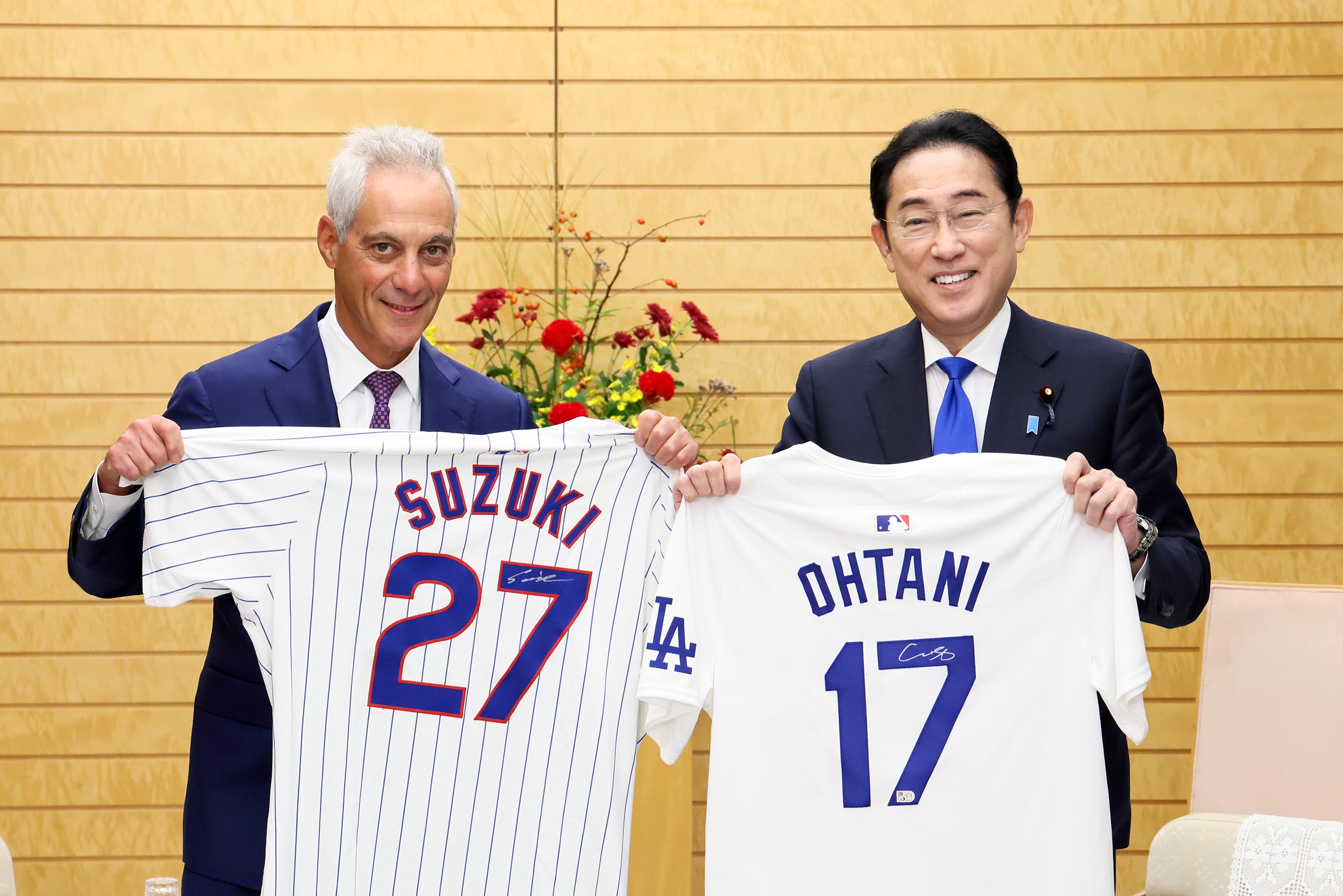 エマニュエル駐日米国大使による表敬